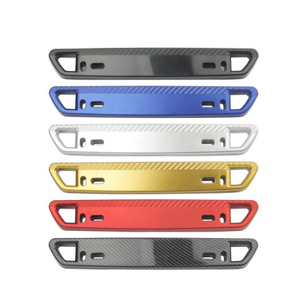 Car Modification Carbon Fiber Pattern License Plate Frame Holder, License Plate Frame Holder(Red), License Plate Frame Holder(Black), License Plate Frame Holder(Blue), License Plate Frame Holder(Gold), License Plate Frame Holder(Silver)