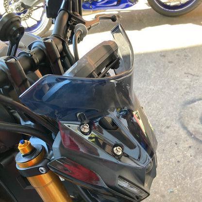 For Yamaha MT09 FZ09 21-22 Motorcycle Airflow Deflector Windshield, Yamaha MT09 FZ09 21-22-Black, Yamaha MT09 FZ09 21-22-Transparent, Yamaha MT09 FZ09 21-22-Grey