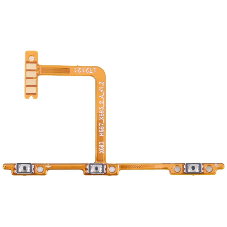 For Infinix Hot 10 Play/Smart 5 India OEM Power Button & Volume Button Flex Cable, For Tecno Spark 8C / Spark Go 2022, For Tecno Pova Neo LE6, For Tecno Camon 18i CG6, For Infinix Hot 11 Play, For Infinix Note 10 X693, For Itel P33 Plus