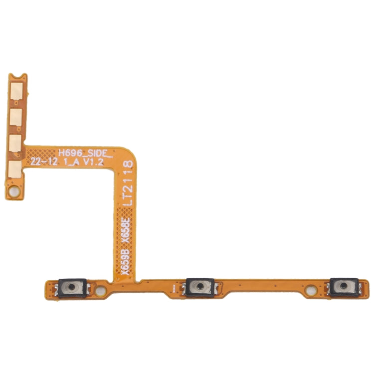For Infinix Hot 10 Play/Smart 5 India OEM Power Button & Volume Button Flex Cable, For Tecno Spark 8C / Spark Go 2022, For Tecno Pova Neo LE6, For Tecno Camon 18i CG6, For Infinix Hot 11 Play, For Infinix Note 10 X693, For Itel P33 Plus