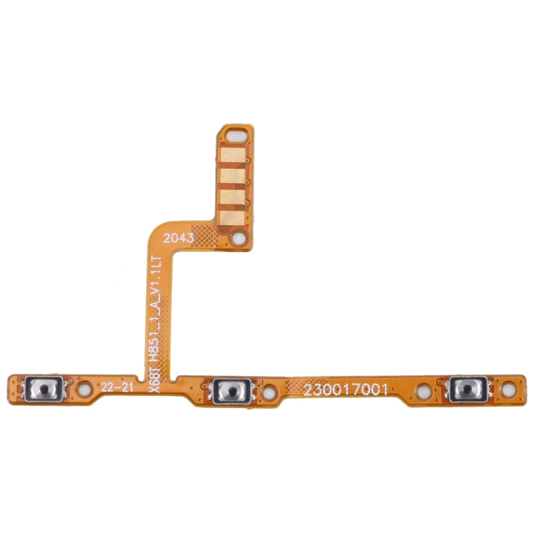 For Infinix Hot 10 Play/Smart 5 India OEM Power Button & Volume Button Flex Cable, For Tecno Spark 8C / Spark Go 2022, For Tecno Pova Neo LE6, For Tecno Camon 18i CG6, For Infinix Hot 11 Play, For Infinix Note 10 X693, For Itel P33 Plus