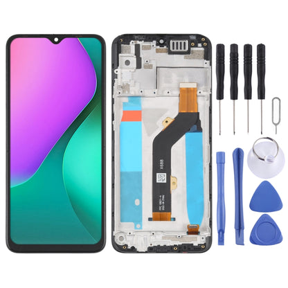 OEM LCD Screen For infinix Hot 10 Play/Smart 5 India Digitizer Full Assembly with Frame, For infinix Note 8 X692, For infinix Hot 9 Play X680, For infinix Hot 10 X682B X682C, For infinix Hot 10T X689C, For Tecno Spark 7T, For Tecno Spark 7P...