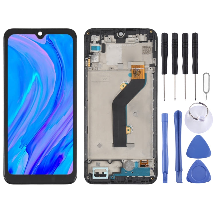 OEM LCD Screen For infinix Hot 10 Play/Smart 5 India Digitizer Full Assembly with Frame, For infinix Note 8 X692, For infinix Hot 9 Play X680, For infinix Hot 10 X682B X682C, For infinix Hot 10T X689C, For Tecno Spark 7T, For Tecno Spark 7P...