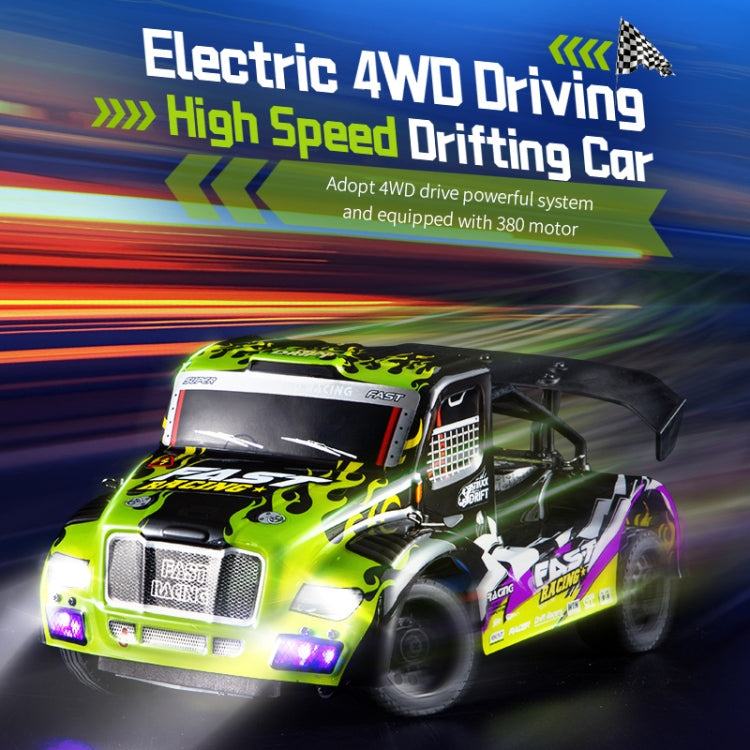 JJR/C Q131 Full Scale 4WD Flat Running Drift Remote Control Car, Q131 / Green