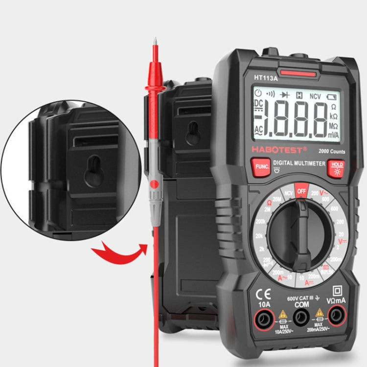 HABOTEST HT113C Automatic Range High-precision Digital Multimeter, HT113C