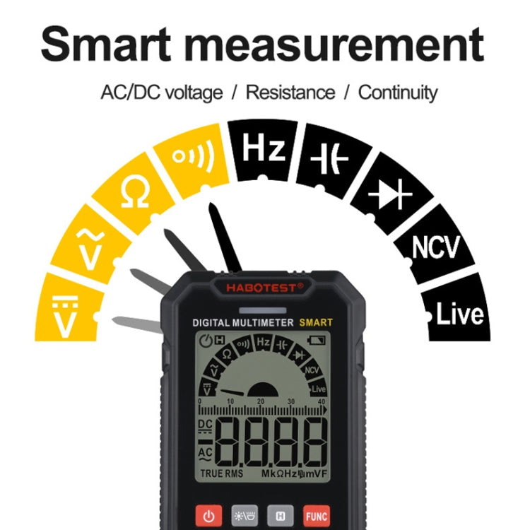 HABOTEST HT125B Digital High Precision Mini Universal Meter, HT125B