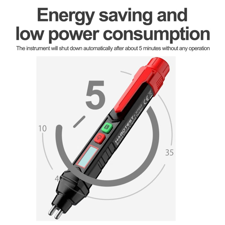 HABOTEST HT662 Car Motorcycle Brake Fluid Test Pen, HT662