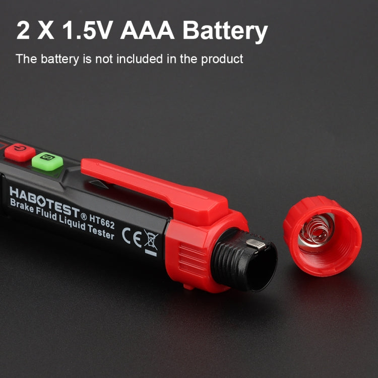 HABOTEST HT662 Car Motorcycle Brake Fluid Test Pen, HT662