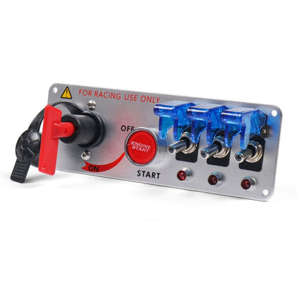 12V Racing Car LED Ignition Switch One Key Start Combination Panel, BX102248