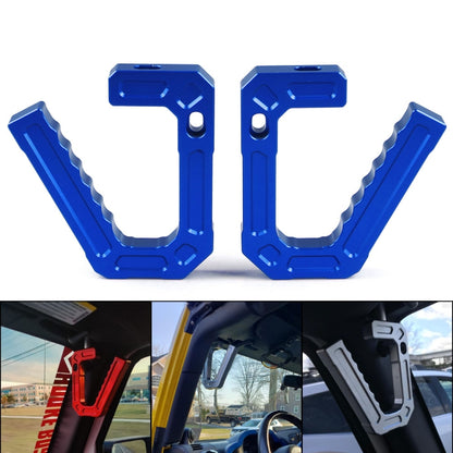 For Jeep Wrangler JK 2007-2018 Car Modification Aluminum Interior Handle, For Jeep Wrangler JK 2007-2018 (Red), For Jeep Wrangler JK 2007-2018 (Blue), For Jeep Wrangler JK 2007-2018 (Silver), For Jeep Wrangler JK 2007-2018 (Black)