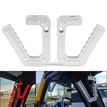 For Jeep Wrangler JK 2007-2018 Car Modification Aluminum Interior Handle, For Jeep Wrangler JK 2007-2018 (Red), For Jeep Wrangler JK 2007-2018 (Blue), For Jeep Wrangler JK 2007-2018 (Silver), For Jeep Wrangler JK 2007-2018 (Black)