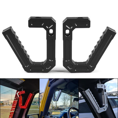 For Jeep Wrangler JK 2007-2018 Car Modification Aluminum Interior Handle, For Jeep Wrangler JK 2007-2018 (Red), For Jeep Wrangler JK 2007-2018 (Blue), For Jeep Wrangler JK 2007-2018 (Silver), For Jeep Wrangler JK 2007-2018 (Black)