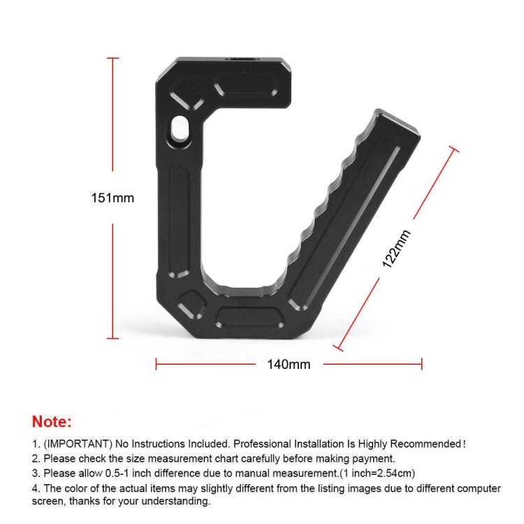 For Jeep Wrangler JK 2007-2018 Car Modification Aluminum Interior Handle, For Jeep Wrangler JK 2007-2018 (Red), For Jeep Wrangler JK 2007-2018 (Blue), For Jeep Wrangler JK 2007-2018 (Silver), For Jeep Wrangler JK 2007-2018 (Black)
