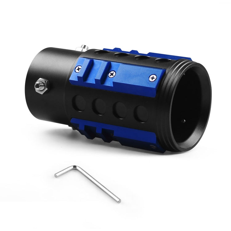 Car Modification Exhaust Pipe Tail Throat, BX101991 (Black), BX101991 (Red), BX101991 (Blue)