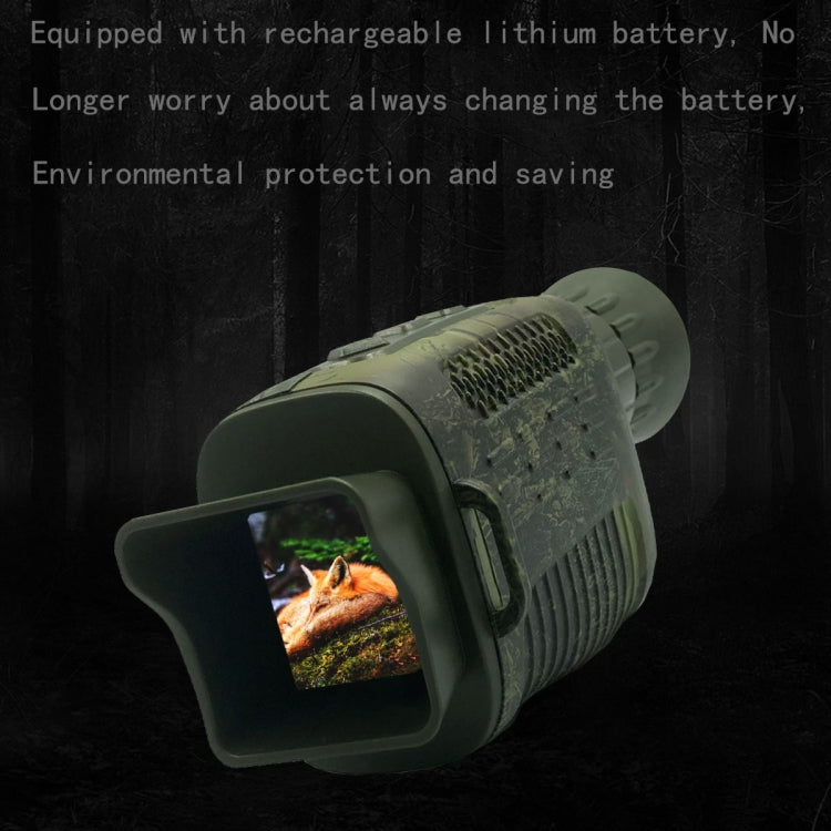 NV1000C Outdoor Hunting 4K HD Camouflage Monocular Digital Night Vision Device, NV1000C