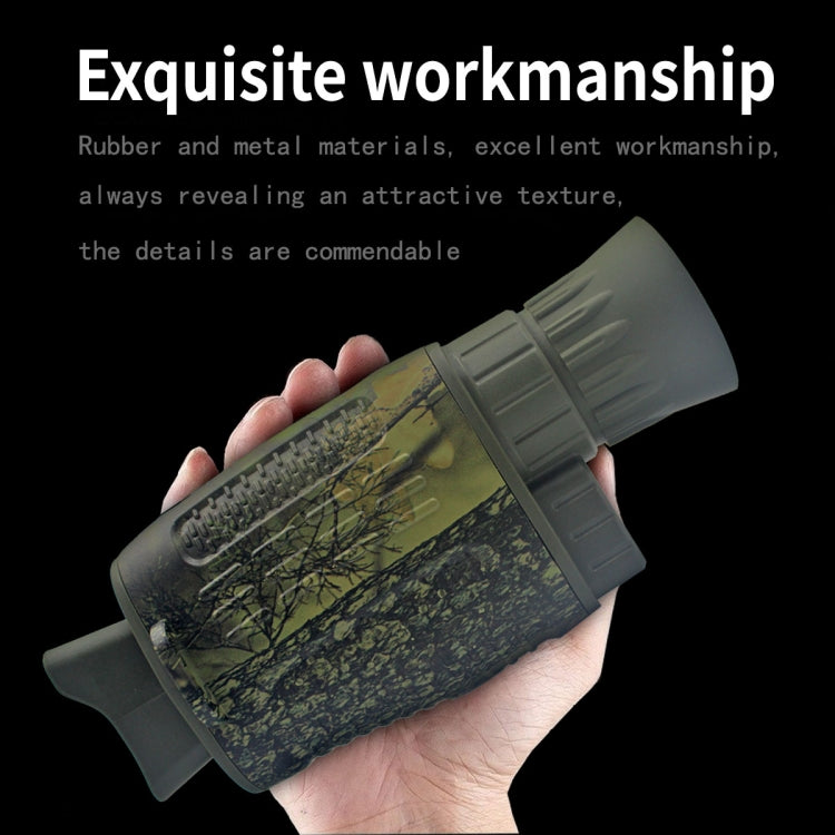 NV1000C Outdoor Hunting 4K HD Camouflage Monocular Digital Night Vision Device, NV1000C
