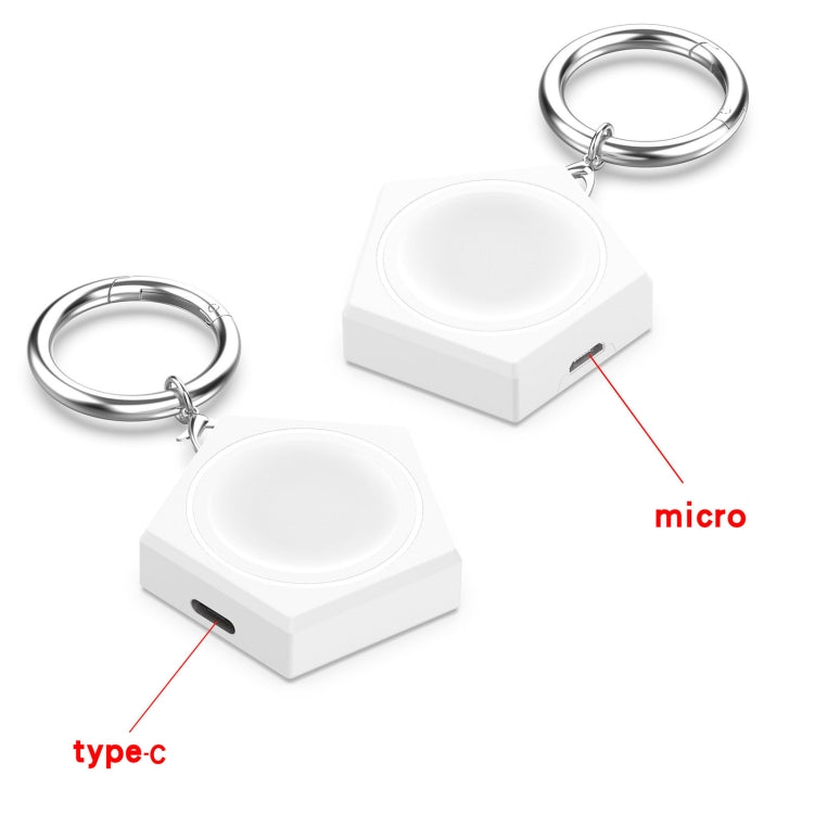 For Google Pixel Watch Portable Smart Watch Charger, Type-C, Micro USB