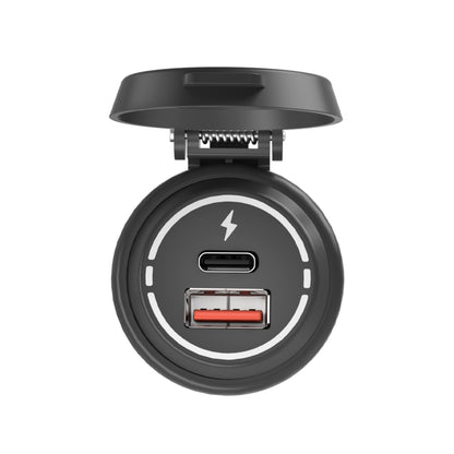 ZH-1786A2 QC3.0 USB-A + Type-C Dual Interface Car Charger, Cable Length: 60cm, ZH-1786A2