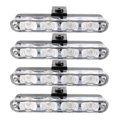 4 in 1 Car 16LEDs Grille Flash Lights Warning Lights with Wireless Remote Control
