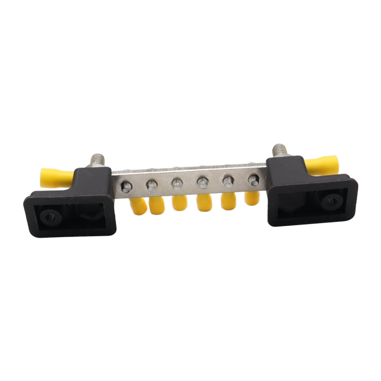 CP-3050 150A 12-48V RV Yacht 6-way Busbar with 8pcs Terminals, CP-3050