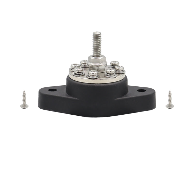 1/4 inch M6 RV Yacht 8-way Terminal Stud with 2 M5x20 Screws, CP-3059-01, CP-3059-02
