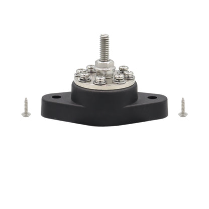 1/4 inch M6 RV Yacht 8-way Terminal Stud with 2 M5x20 Screws, CP-3059-01, CP-3059-02