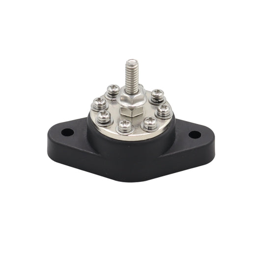 1/4 inch M6 RV Yacht 8-way Terminal Stud with 2 M5x20 Screws, CP-3059-01, CP-3059-02