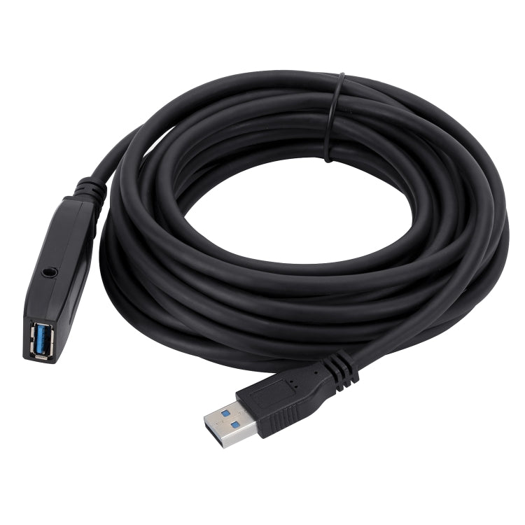 USB 3.0 Male to Female Data Sync Super Speed Extension Cable, Length:15m, 15m