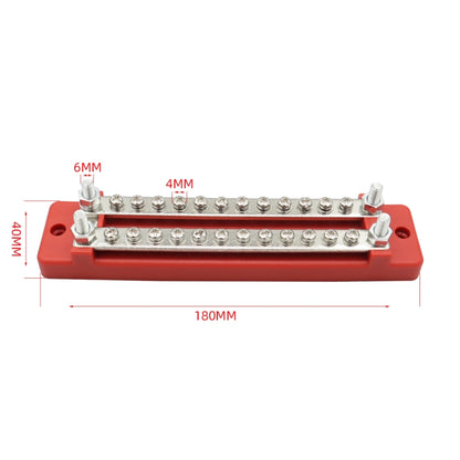 CP-3109-02 150A 12-48V RV Yacht Double-row 12-way Busbar, CP-3109-02