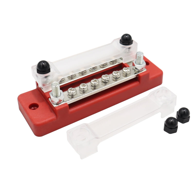 CP-3110 1 Pair 150A 12-48V RV Yacht Double-row 6-way Busbar, CP-3110