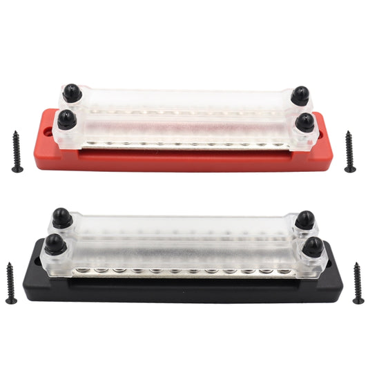 CP-3111 1 Pair 150A 12-48V RV Yacht Double-row 12-way Busbar, CP-3111
