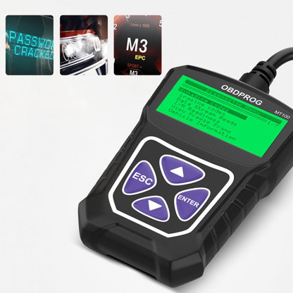 Obdprog MT100 OBD2 Scanner Car Engine Tester Car Diagnostic Tool, MT100