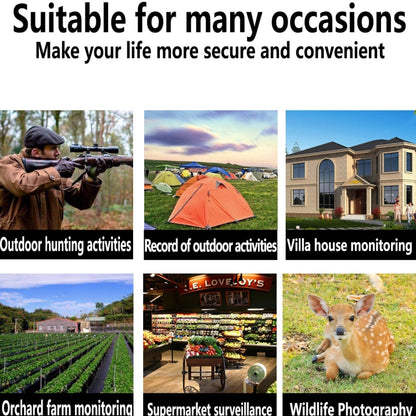 PR5000 2 Inch LCD Screen 1080P WiFi Infrared Night Vision Wildlife Hunting Tracking Camera, PR5000