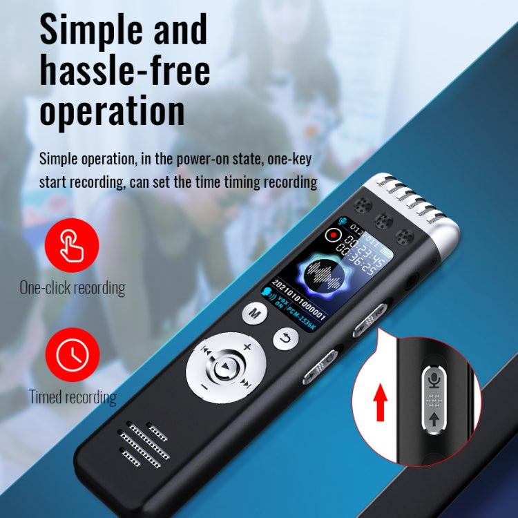 JNN Q88 Multifunctional HD Noise Reduction Mini MP3 Recorder, 4GB, 8GB, 16GB, 32GB, 64GB