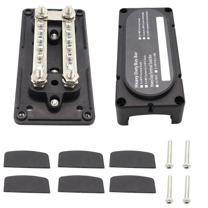 CP-3087-01 100A 48V 12-way M6 Terminal Busbar, CP-3087-01