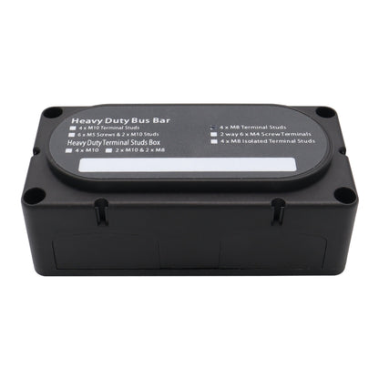 CP-3089-01 300A 48V 4-way M8 Terminal Busbar, CP-3089-01, CP-3089-02