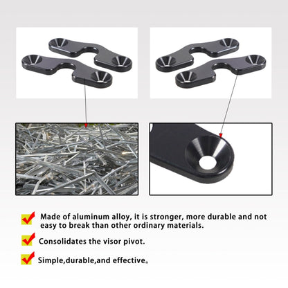 For Jeep Wrangler JK / JL / JT 2018 Car Sun Visor Clip Mount