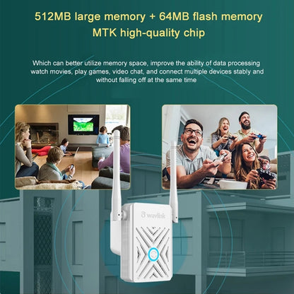 Wavlink WN578W2 300Mbps 2.4GHz WiFi Extender Repeater Home Wireless Signal Amplifier, WN578W2