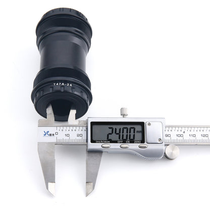 T47A24 Bottom Bracket Fits 68mm/73mm Width of Bicycle Frame, T47A24