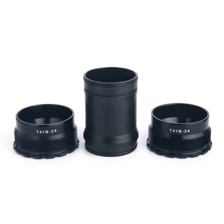 T47B24 Bottom Bracket Fits 86.5mm Width of Bicycle Frame, T47B24