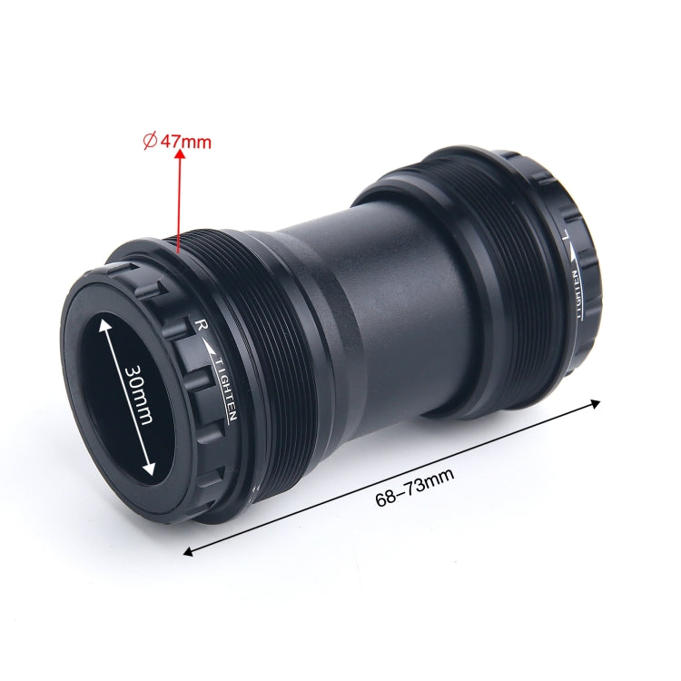 T47A30 Bottom Bracket Fits 68mm/73mm Width of Bicycle Frame, T47A30