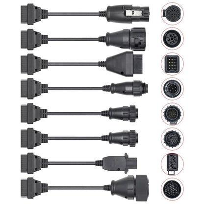 8 in 1 Truck TCS Auto Tool OBD2 Diagnostic Conversion Cable, 8 in 1 Truck Conversion Cable