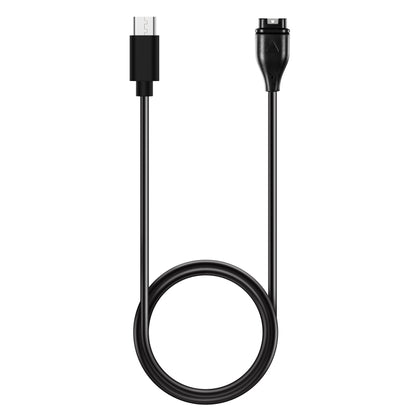 Universal Type-C / USB-C Smart Watch Charging Cable, Length: 1m, For Garmin Forerunner 265 / 265S / 965