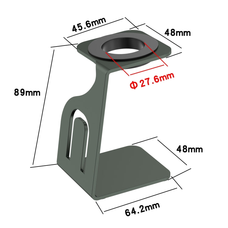Aluminum Alloy Metal Watch Charging Stand without Charger, For Apple Watch Series