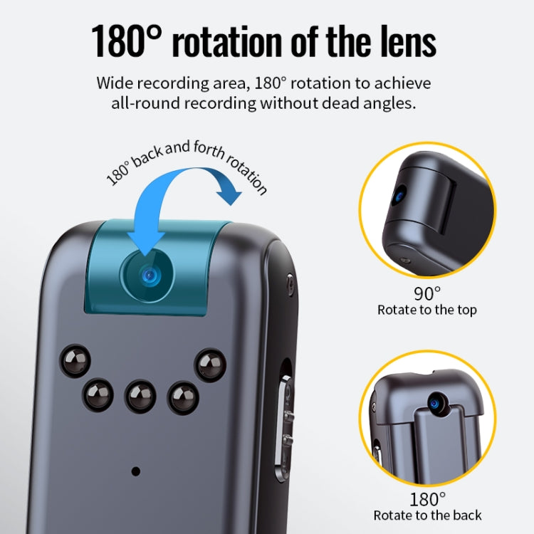 JNN V13 1080P Multifunctional Infrared Night Vision Recorder, No Memory, 4GB, 8GB, 16GB, 32GB, 64GB, 128G, 256G