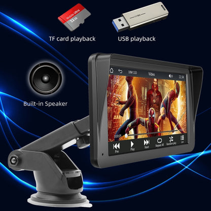 B5300A 7 inch Wireless CarPlay Car Bluetooth MP5 Player, Support Mobile Phone Interconnection, B5300A