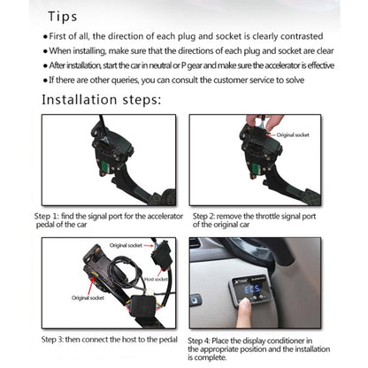 TROS TS-6Drive Potent Booster Electronic Throttle Controller, For Hyundai Elantra 2016-