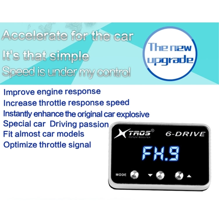 TROS TS-6Drive Potent Booster Electronic Throttle Controller, For Hyundai Elantra 2016-