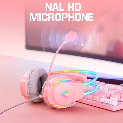 X26 USB+3.5mm RGB Wired Gaming Headset, X26