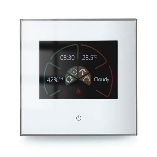 220V Smart Home Heating Thermostat Electric Heating WiFi Thermostat with External Sensor Wire, BHT-2002GBLM